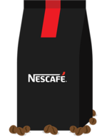 nescafe coffee bag icon