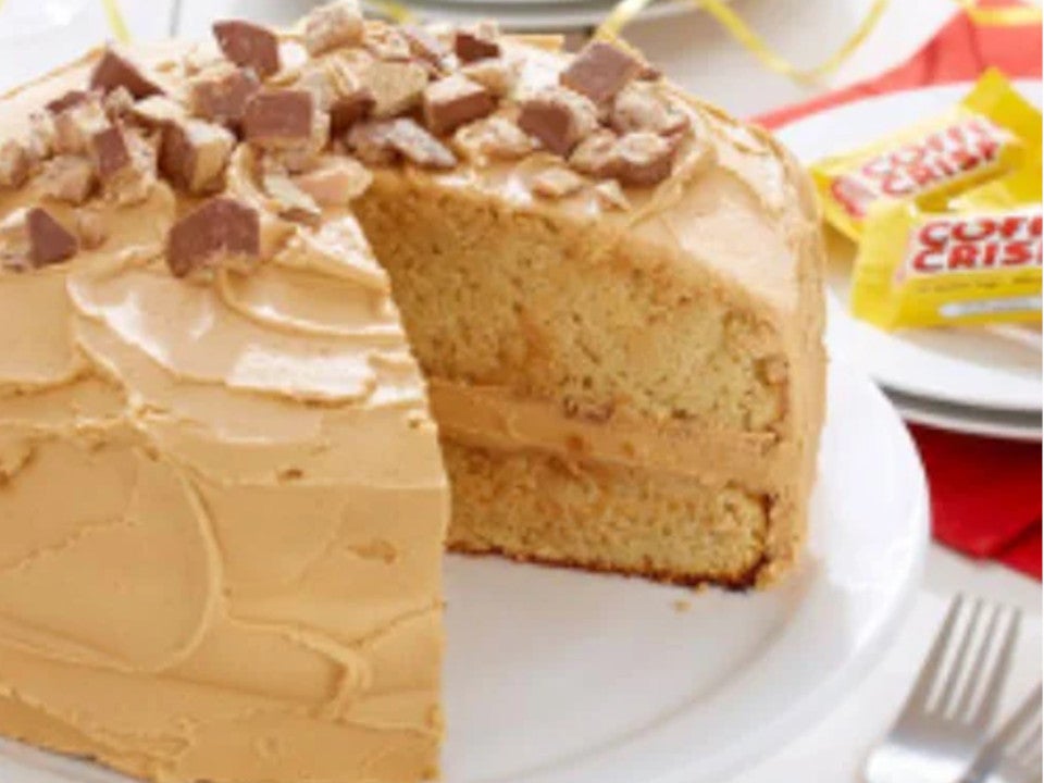 coffee crisp cake
