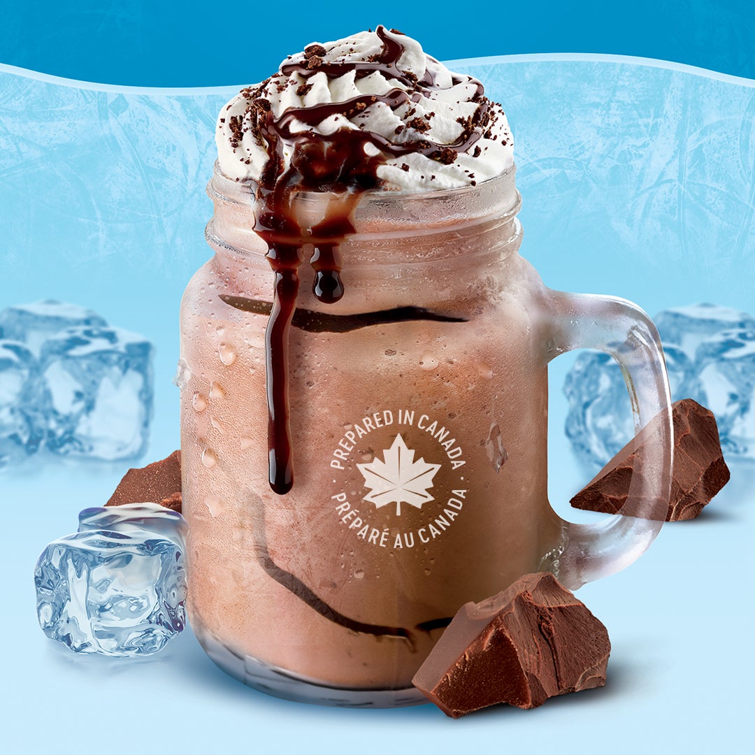 frozen hot chocolate