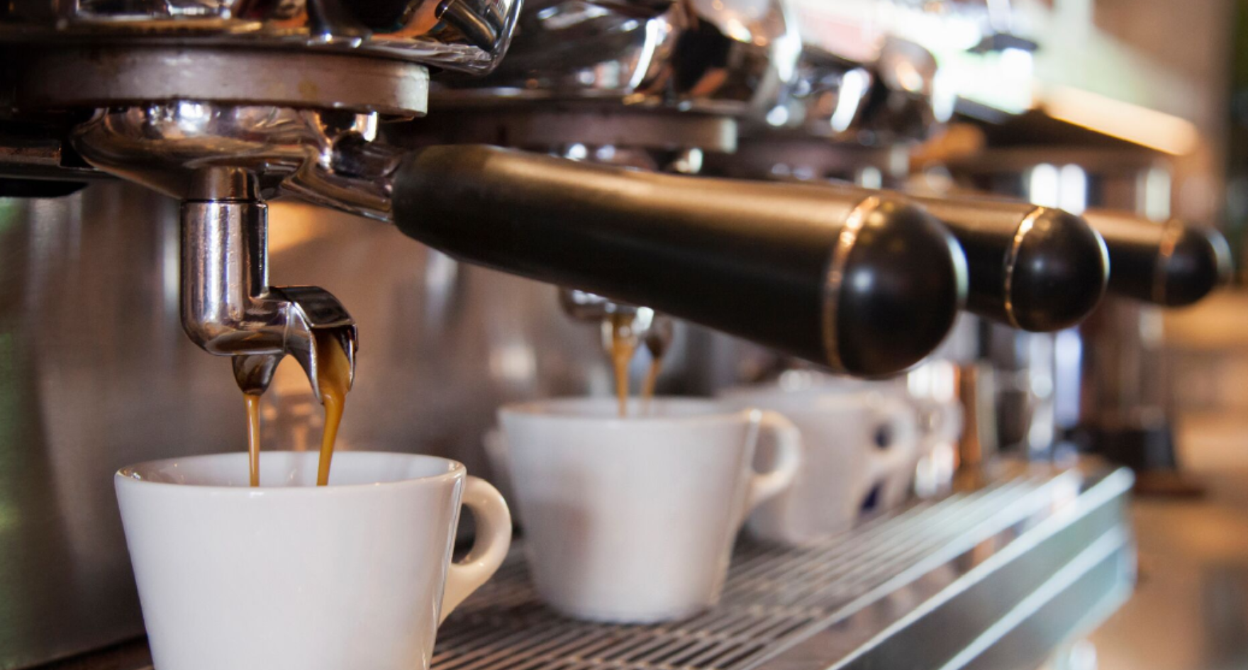 espressos in machine