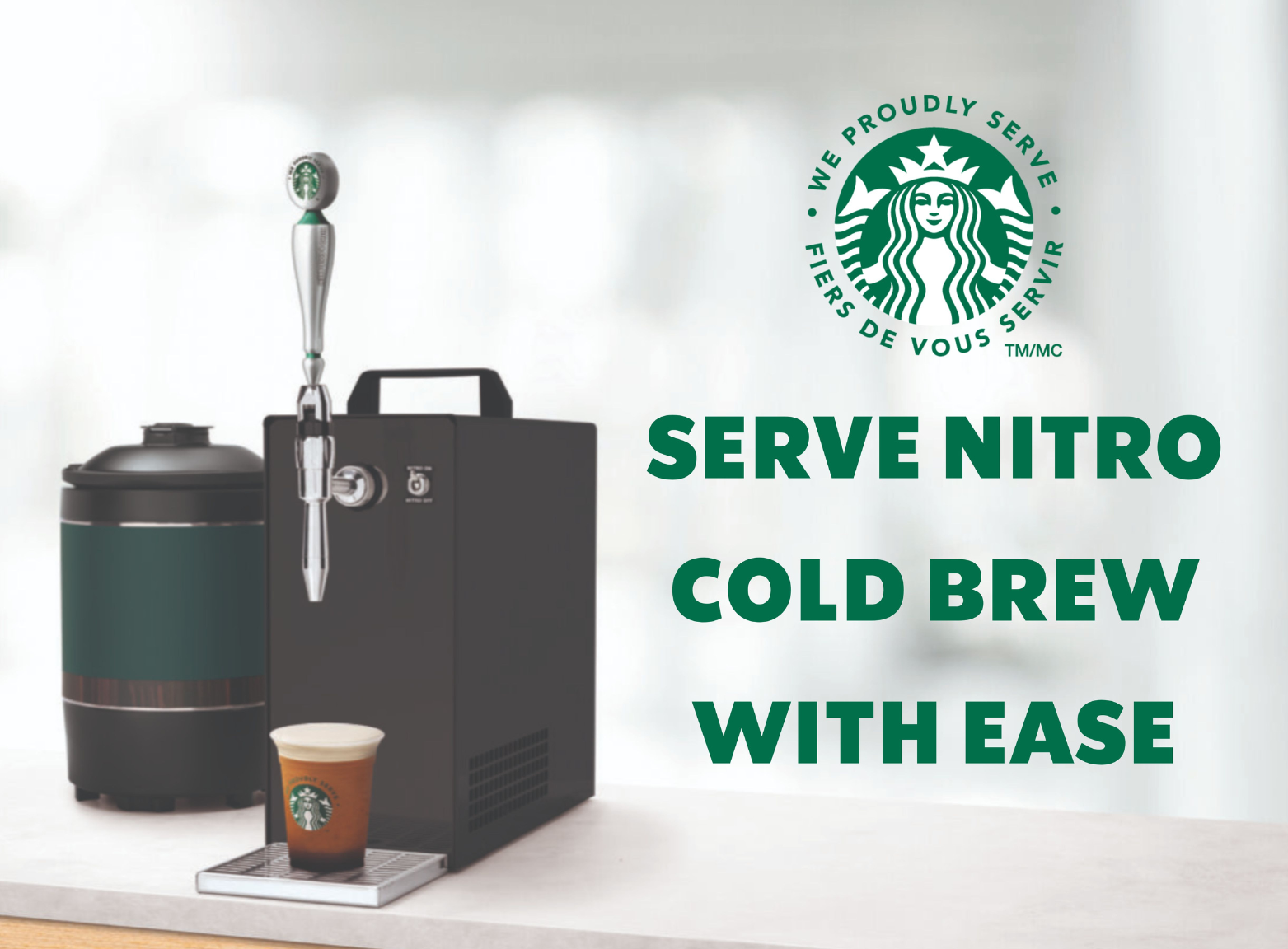 starbucks nitro cold brew video
