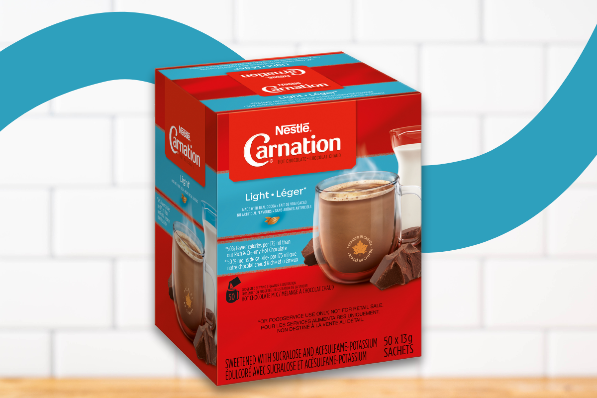 carnation light hot chocolate