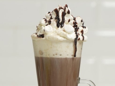 hot chocolate powder beverage