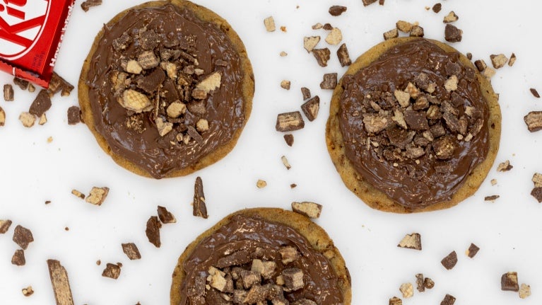 kitkat cookie