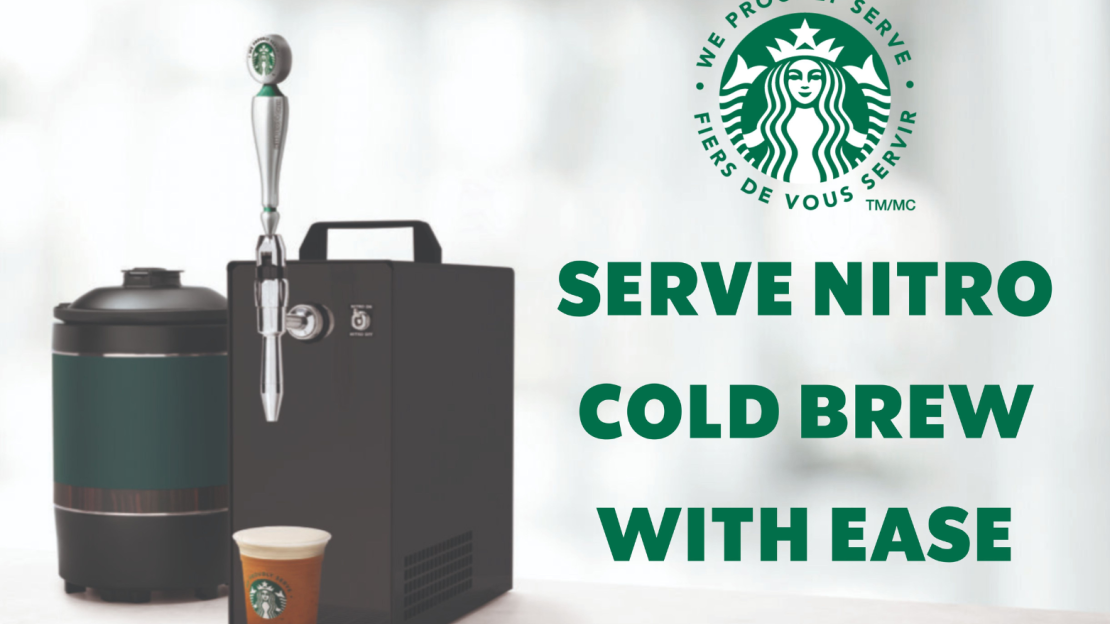 starbucks nitro cold brew video