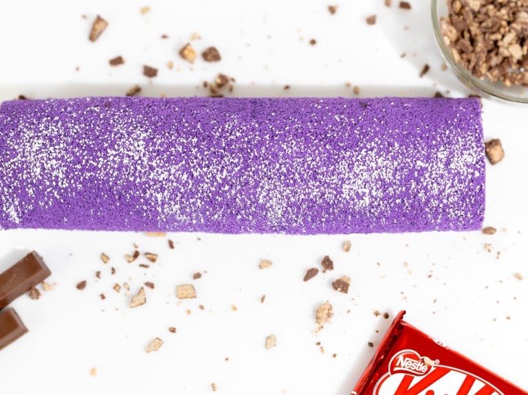 Ube Swiss Roll