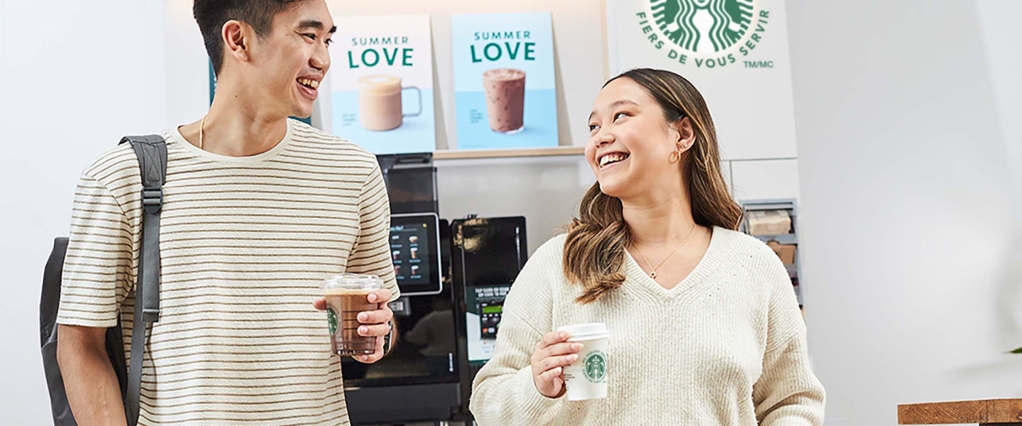 starbucks on campus