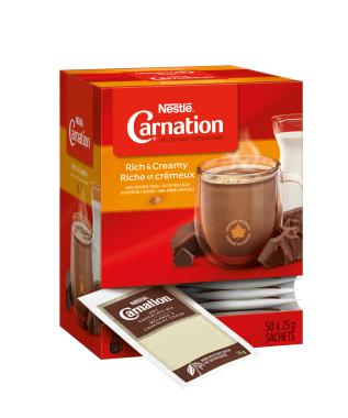 Chocolat chaud NESTLÉ CARNATION Simplement