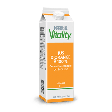 Nestlé Vitality 100% Orange Juice Frozen Concentrate 12 x 32 oz