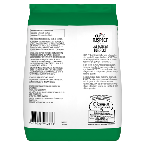 NESCAFÉ Decaf Instant Coffee -  RISTRETTO 