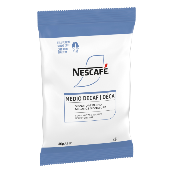 Nescafe Medio Decaf Side view