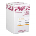 white box of Sunsational apple juice concentrate on a white background