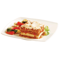 Plate of Stouffer's Lasagna with Meat & Sauce