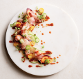 hamachi crudo made with minors chipotle flavour concentrate