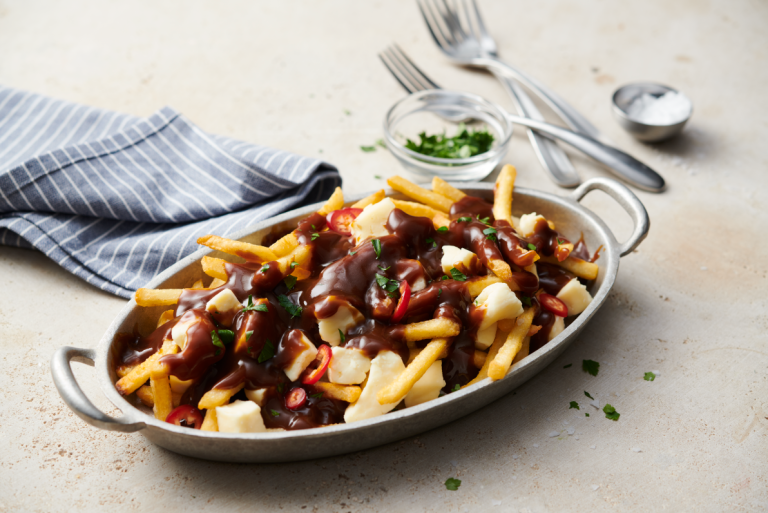 poutine plate