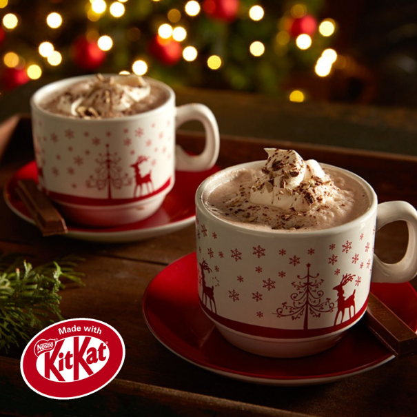 KITKAT Spiked Hot Chocolate