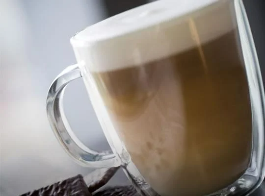 Latte à la menthe poivrée