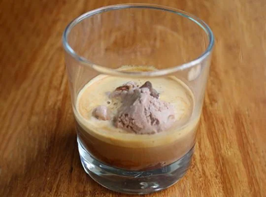 Chocolate Hazelnut Affogato