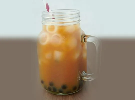 Passionfruit Orange Guava Bubble Tea