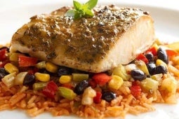 Green Chile Mahi Mahi and Spicy Sofrito