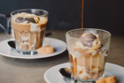 Hazelnut Affogato
