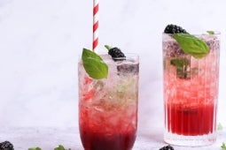 Mango Blackberry Lemon Cooler