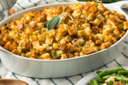 Garlic Sourdough Stuffing