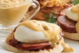 Southwest Benedict with Roasted Poblano Hollandaise