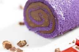 kitkat ube swiss roll