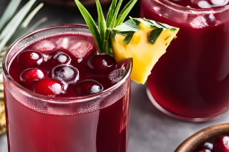 cranberry colada drink