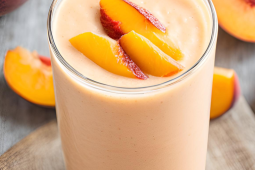 peaches and cream smoothie
