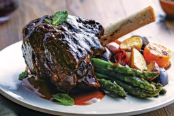 Minted Brown Gravy with Lamb