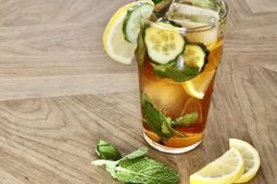Cucumber Mint Lemon Iced Tea