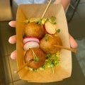 poblano meatball pops