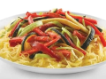 Spaghetti Squash with Roasted Vegetable Medley