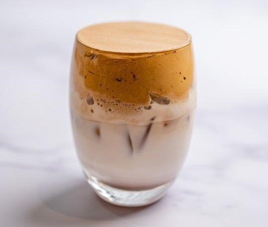 dalgona iced coffee